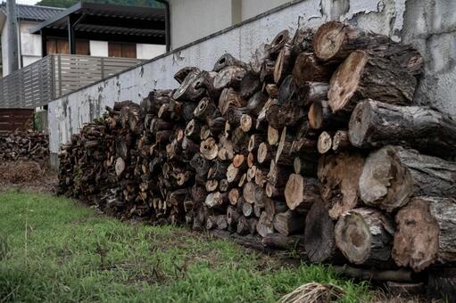 薪 薪,束,積み上げたの写真素材