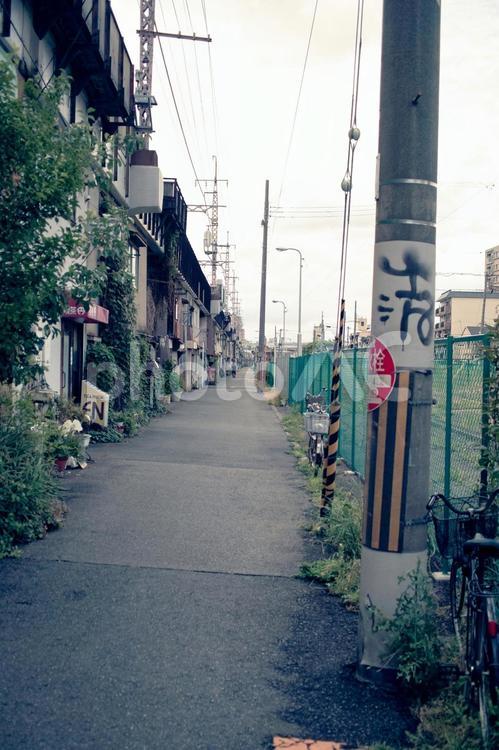 昭和感のある場所イメージ素材 昭和,大阪,美章園の写真素材