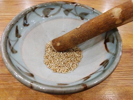 胡麻すり鉢 胡麻すり鉢の写真
