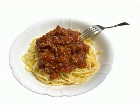 ミートソーススパゲッティ ミートソース,スパゲッティ,パスタの写真素材