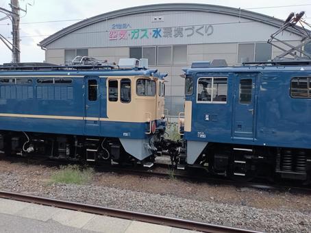 電気機関車連結面 電気機関車連結面 鉄道,jr東日本,jrの写真素材