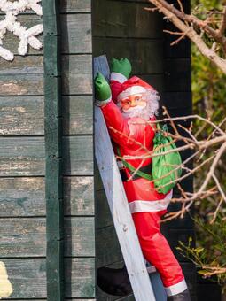 クリスマスの飾り⑺ クリスマス,飾り,サンタクロースの写真素材