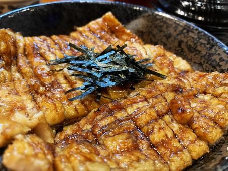 穴子飯 穴子飯,宮島名物,あなごの写真素材