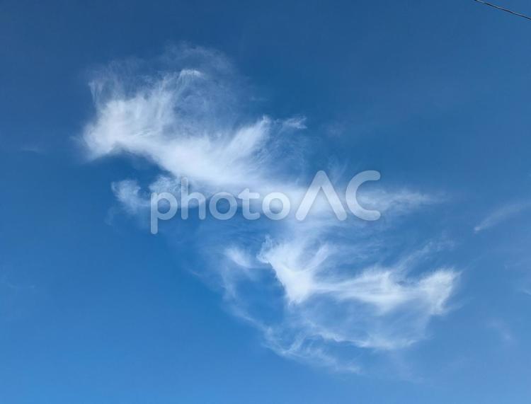 青空と雲2507 青空,雲,晴れの写真素材