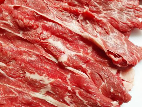 国産牛肉肩ロースうす切り 国産牛肉肩ロースうす切りの写真