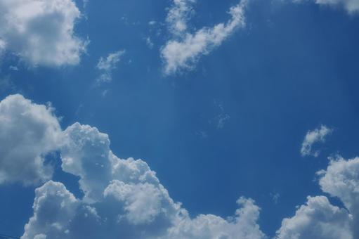 晴れた空 晴れた空の写真