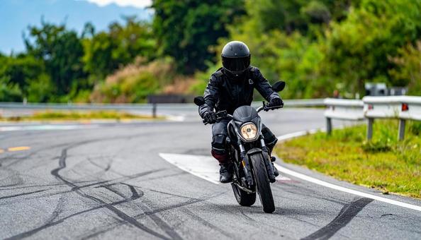 ミニバイクレース ミニバイクレースの写真