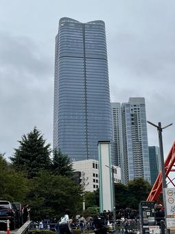 日本一のノッポビル 超高層ビル,日本一,でかいの写真素材