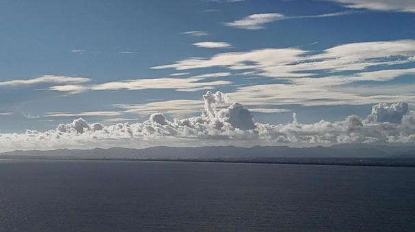 うみ002 うみ002 海面,空,雲の写真素材