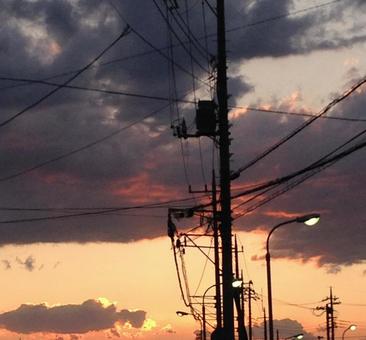 夕焼け 夕焼けの写真