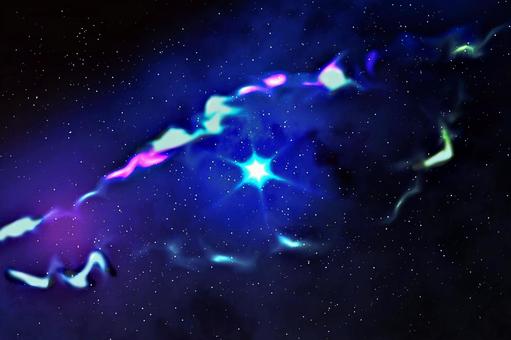 幻想的背景素材　謎の宇宙現象 背景画像,素材,壁紙の写真素材