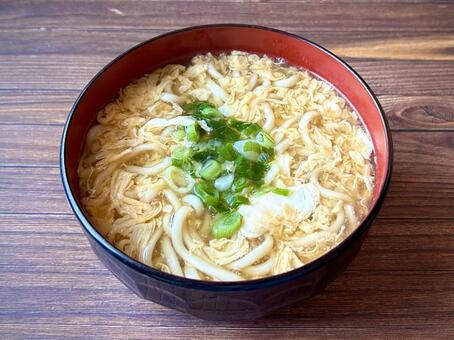 とろ〜りふわふわ＊かきたまうどん 料理,うどん,かきたまうどんの写真素材