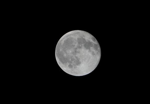 月 月 月,夜,天体の写真素材