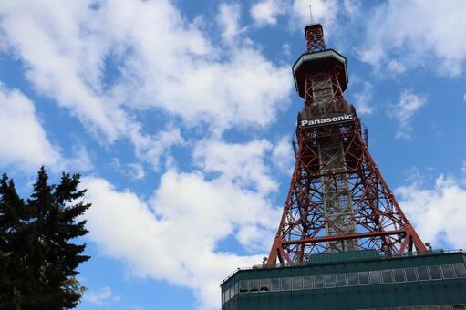 さっぽろテレビ塔 北海道,札幌市,テレビ塔の写真素材
