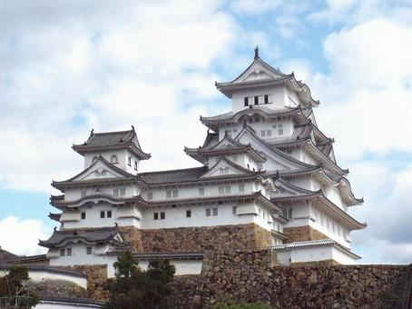 【風景写真】姫路城の風景 【風景写真】姫路城の風景の写真