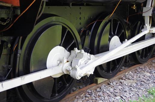 Photo, type 9600, steam locomotive, bungo mori roundhouse park, 