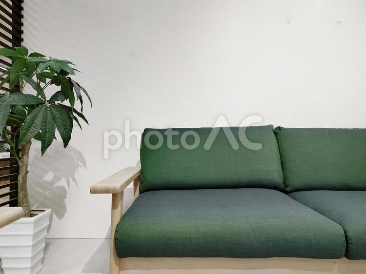 お洒落な部屋の背景素材 オフィス,部屋,デスクの写真素材