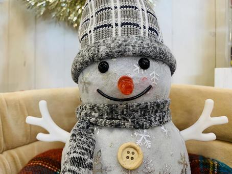 クリスマスの雪だるま3の写真