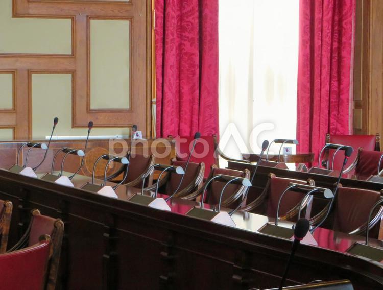 会議場 会議,市議会,都議会の写真素材