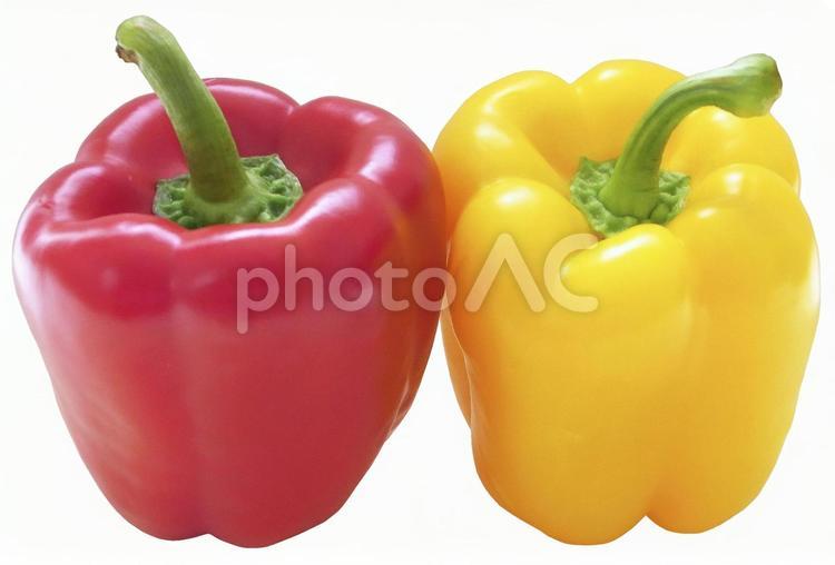 パプリカ（PSD切抜用パス付） パプリカ,パス,切り抜きの写真素材