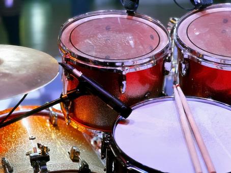 ドラムセット ドラム,シンバル,ドラムセットの写真素材