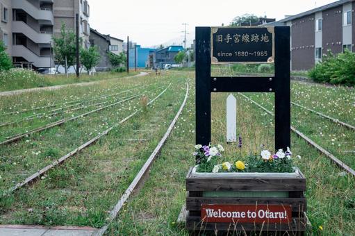 ［北海道小樽市］小樽運河｜旧手宮線跡地 小樽,北海道,手宮の写真素材