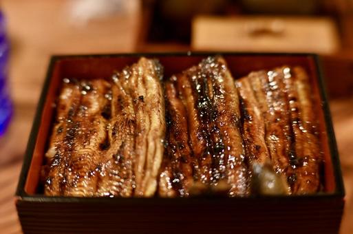 うな重 うな重,うなぎ,和食の写真素材