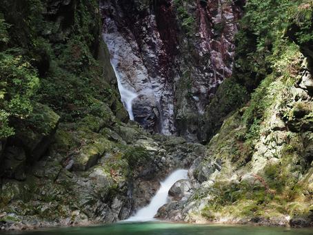 尾白川渓谷・千ヶ淵 尾白川渓谷・千ヶ淵 滝,川,水の写真素材