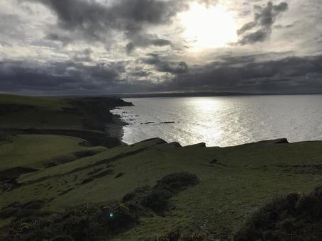神秘的な海の写真