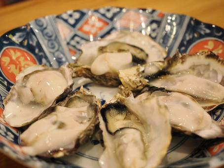 生牡蠣の食材写真 生牡蠣の食材写真 料理,食べ物,牡蠣の写真素材