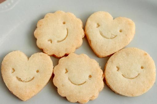 スマイルクッキー クッキー,スマイル,笑顔の写真素材