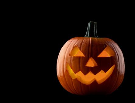 ハロウィンのカボチャのランタンの写真