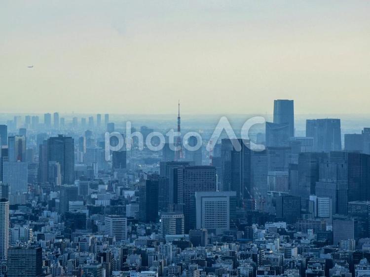 東京スカイツリー展望回廊からの景色 東京,景色,スカイツリーの写真素材