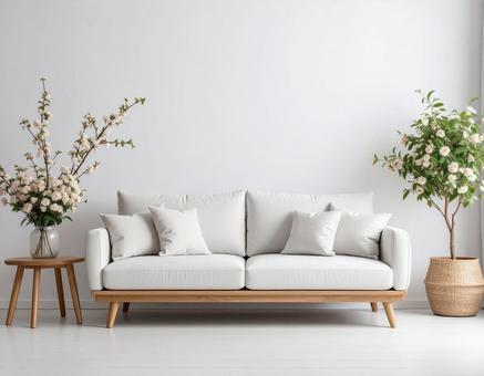 シンプルな部屋 シンプルな部屋の写真