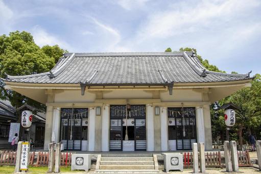 Photo, otsukawa hachiman shrine, half of the city, irimizukami shrine, 