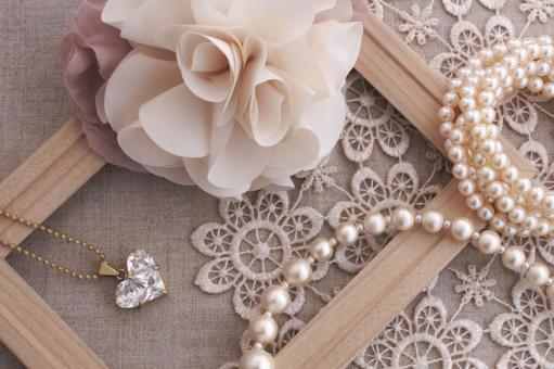 Photo, invitation, wedding party, cotton pearl, 