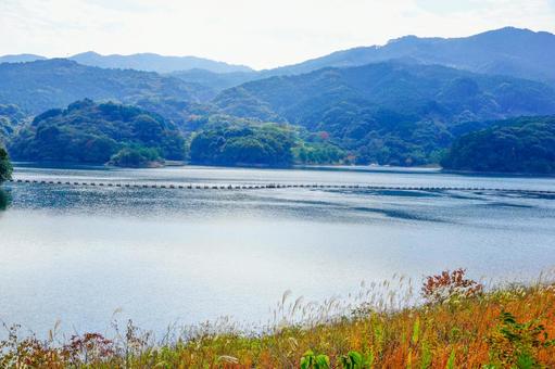 牛頸ダム 牛頸ダム ダム,水域,湖の写真素材