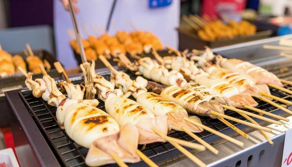 イカ焼きの写真