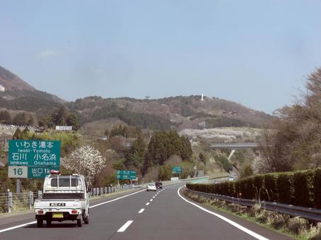 常磐高速の風景-4 常磐高速の風景-4の写真