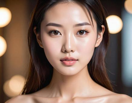 美容モデル 美容モデルの写真