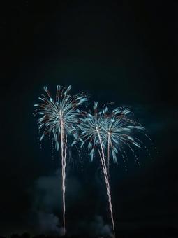 常総きぬ川花火大会 常総きぬ川花火大会 常総きぬ川花火大会,花火,fireworksの写真素材