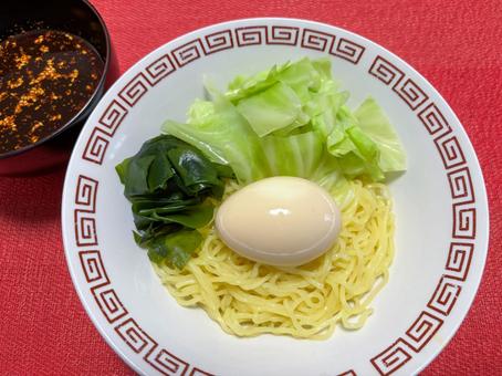 味玉つけ麺 味玉つけ麺,つけ麺,味玉の写真素材
