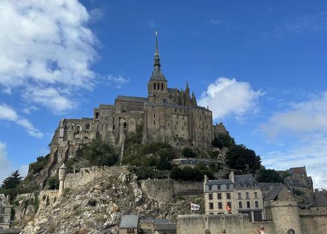 モン・サン・ミシェル モン・サン・ミシェル,フランス,世界遺産の写真素材