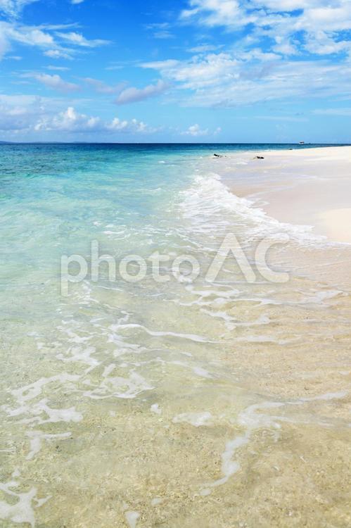 美しい海の風景 海,沖縄,自然の写真素材