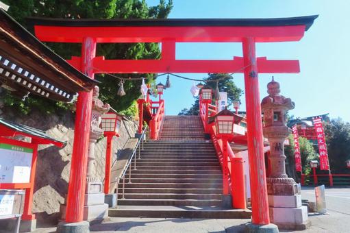 【島根県】太鼓谷稲荷神社 【島根県】太鼓谷稲荷神社 神社,稲荷神社,津和野の写真素材