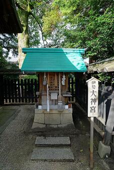 パワースポット　伊豆神社㊻　伊勢大神宮 滋賀県大津市,伊豆神社,パワースポットの写真素材