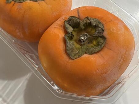 柿 柿,かき,果物の写真素材