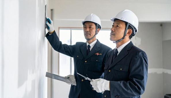 左官職人  左官職人の写真