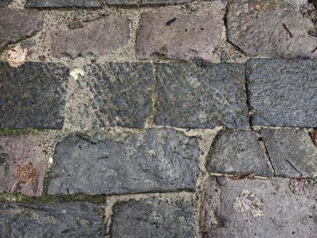 Photo, cobblestone, stone road, ground, 