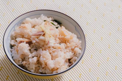 サバの混ぜご飯 サバの混ぜご飯 和食,ご飯,ごはんの写真素材